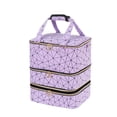 thumbnail image 1 of Nail Polish Organizer Bag with Detachable Lamp Base Large Capacity Storage for Salon and Home Manicure Tools Travel Carrying, 1 of 5