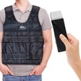 thumbnail image 5 of Adjustable Weighted Vest For Strength Training Empty Vest With Shoulder Pads And Customizable Weight For Fitness Workouts Fitness, 5 of 5