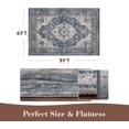 thumbnail image 2 of -Area Rug X Rugs for Living Room- Machine Washable Rug-Soft Living Room Rug-Vintage Non Slip Carpet-Rugs for Bedrooms Dining Room Living Room Office, 2 of 7