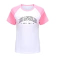 thumbnail image 3 of TZEWGL Cute Shirt For Kid City Print Raglan Short Sleeve Crewneck Blouse For Kids size 6-7T, 3 of 3