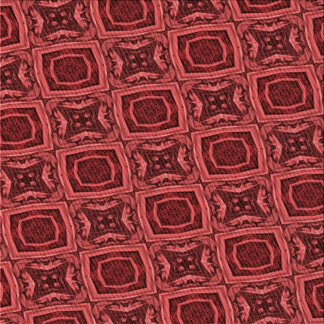 Ahgly Company Machine Washable Indoor Square Transitional Cranberry Red Area Rugs, 8' Square