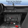 thumbnail image 3 of J&D USB-C Car Adapter Cable, 12V Cigarette Lighter Connector, 1 ft for Dash Cam, GPS, LED Devices, 3 of 7