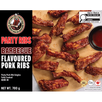 Côtes levées BBQ entièrement cuites, sélection du boucher Côtes levées BS entièrement cuites pour vos fêtes - BBQ