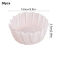 thumbnail image 3 of Linnome Non Foldable Silicone Baking Paper for Basque Cheesecake Oil Resistant Reusable Cake Release 6 Inch, 3 of 6