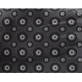 thumbnail image 4 of oneOone Georgette Viscose Fabric Circle Block Print Fabric BTY 42 Inch Wide, 4 of 4