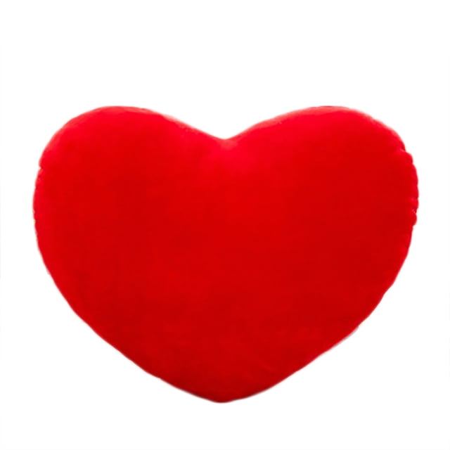 FAROOT Coussin en Forme de Cœur Coussin de Dos Peluche Jouets en Peluche