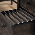 thumbnail image 2 of Sauder® Steel River L-Shaped Desk, Carbon Oak®, 423976, 2 of 9