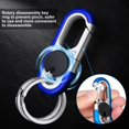 thumbnail image 2 of MesaSe 2 PCS Men’s Car Keychains Personalized Car Keychain for Men Women  Heavy Duty Metal Key Fob Keychain Rings，Llaveros de Hombre., 2 of 8