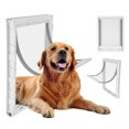 thumbnail image 4 of ABS Grande Porte pour Animaux de Compagnie Installation Porte pour Animaux de Compagnie, Porte pour Animaux de Compagnie, Entrée de Mur Blanc pour Animaux de Compagnie Clôture Produit pour Animaux de Compagnie Chien Blanc, 4 of 8