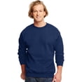 thumbnail image 1 of Hanes Chandail à Col Rond pour Adulte en Coton Ultime, m, Marine, 1 of 2