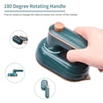thumbnail image 2 of Yeacher Mini Press Handheld Iron Machines Support Dry Wet Ironing for Clothes Bags Hats Pads, 2 of 7