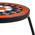 thumbnail image 5 of vidaXL Mosaic Tables 3 pcs Terracotta and White Ceramic, 5 of 5