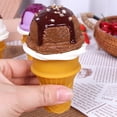 thumbnail image 1 of Simulation Ice Cream Model Realistic Artificial Ice-Cream Cone Fake Food Desserts Shop Display Model Photo Props Kids Toys Decor, 1 of 9