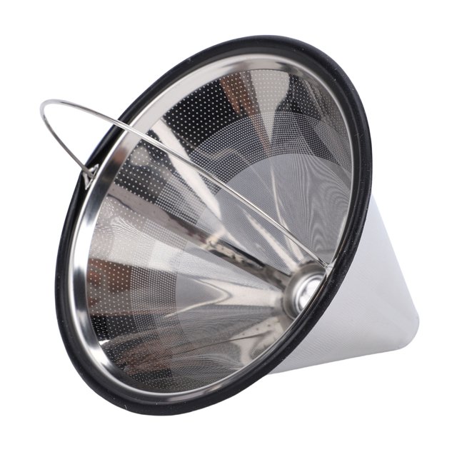 Stainless Steel Filter Fit for Moccamaster KBGV KBT Series Coffee Maker Metal Reusable Cone Coffee Filter Replacement