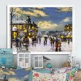 thumbnail image 1 of Designart Paris In Christmas Winter I Traditional Framed Wall Art, 1 of 4