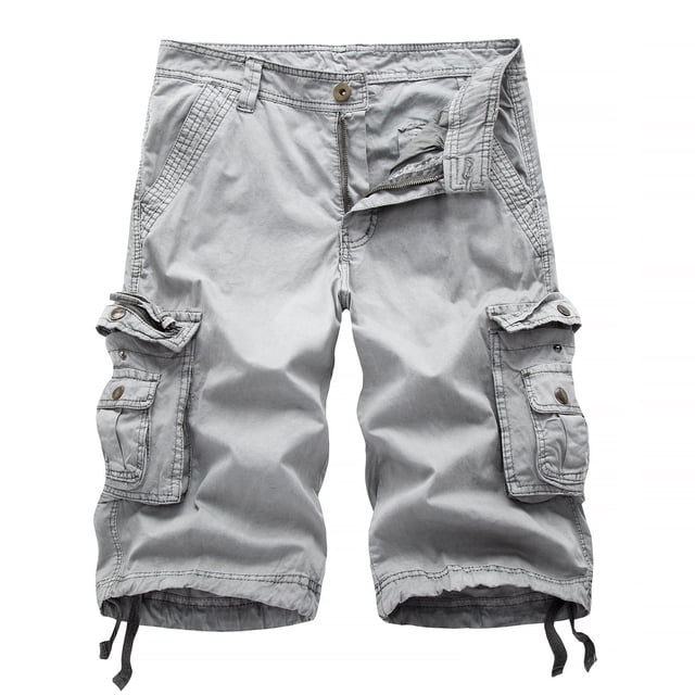 cllios Liquidation à Moins de 5 $ Shorts Cargo pour Hommes Coupe Décontractée Shorts à Multiples Poches Shorts Militaires d'Extérieur Shorts Amples de Randonnée Cargo