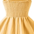 thumbnail image 4 of Robe d'Été de Princesse pour Préadolescente, Robe Trapèze pour Fille, Bretelles Spaghetti, Robe Smockée, Robe de Princesse pour Anniversaire de Fille, 4 of 4