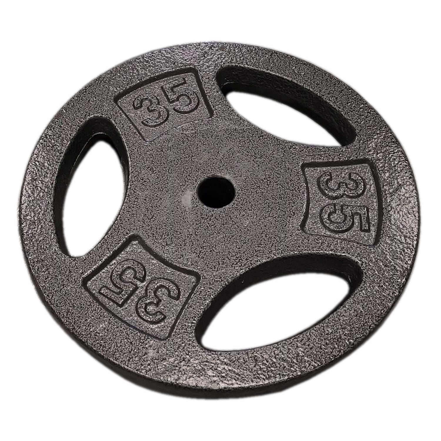 Plaque de préhension standard en fonte CAP Barbell, 1 pouce, 10 lb, simple, noire