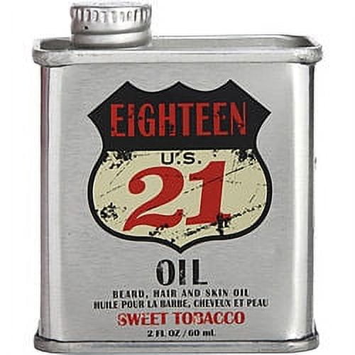 Huile pour Barbe, Cheveux et Peau Tabac Doux 2 Oz