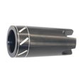 thumbnail image 3 of pitrice Fishing Rod Gimbal Metal Pole Cap for Holder Rod Rod Repair Black DIY Building Rod Black Length 5.5cm, 3 of 6