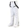 thumbnail image 4 of Tidyack,Insulated Ski Pants, Windproof Snowboard Pants, Waterproof Breathable, Men's Large Size, Dual-Layer Design, For Skiing Snowboarding, High-Performance Outdoors Gear, Durable Nylon Lining,, 4 of 9