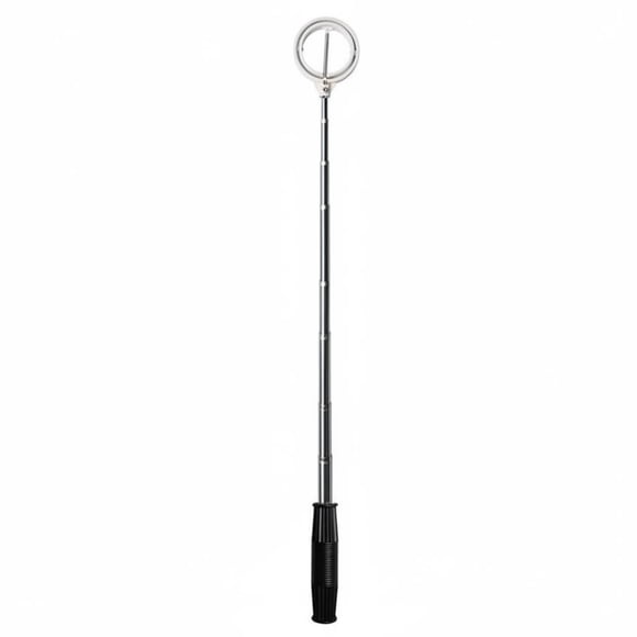 predolo Telescopic Golf Ball Retriever Stainless Steel Adjustable Golf Ball Picker for Golfers, Driving Range, White