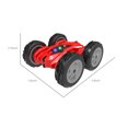 thumbnail image 2 of LSLJS Cars Voiture Télécommandée Double Face 360 Pieds Rotative 4Wd Rc avec Phares Voiture Jouet Cascade Électrique 2,4 GHz Jouet Rechargeable Cars pour Garçons Filles Anniversaire, Jouets pour Enfants, 2 of 9