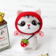 thumbnail image 4 of 1 Set 3D Cartoon Cute Needle Felting Felting Wool for Children DIY Decor Red, 4 of 9