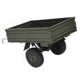 thumbnail image 2 of RC Car, High Simulation Metal Tires Fine Workmanship Remote Control Trailer  For Modification Yellow,Green, 2 of 8
