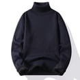 thumbnail image 2 of Men's Solid Knit Turtleneck, 2 of 7