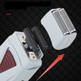 thumbnail image 4 of Rasoir Électrique de Finition pour Barbier pour Hommes Visage Rasoir Électrique Rechargeable pour Barbe Tête à Grille Machine de Rasage Rasoir de Nettoyage des Cheveux, 4 of 8