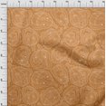 thumbnail image 4 of oneOone Cotton Poplin Twill Rust Brown Fabric Halloween Sewing Craft Projects Fabric Prints By Yard 56 Inch Wide, 4 of 4