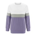 thumbnail image 3 of Pxiakgy Tenues d'Automne pour Femmes 2024 Chandail en Molleton Col Rond Manches Longues Décontracté Léger Ample Taille : S-2TG, 3 of 8