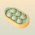thumbnail image 4 of WHEANG Circular Creative 6 Grids Ice Cube Silicone Ice Ball With Lid Ice Maker Homemade Ice Cube Box Refrigerator Ice Box, 4 of 4
