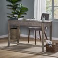 thumbnail image 1 of Bureau Debout Réglable avec Dessus Relevable et Rangement Caché / Bureau de 47 Pouces pour la Maison Ou le Travail / Bureau Gris Moderne au Design Champêtre Élégant, 1 of 6