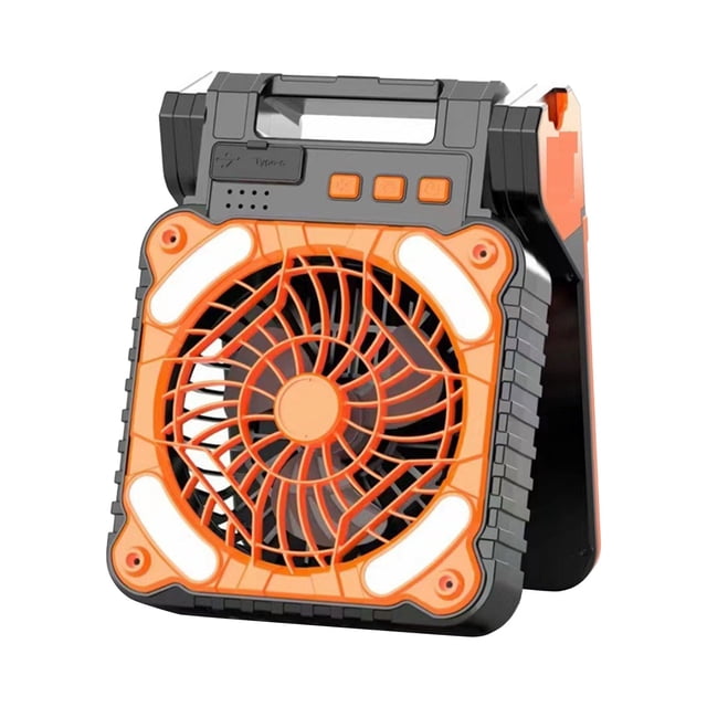 Chmadoxn Fan, Ceiling Fan, Desk Fan, Portable Fan Outdoor Solar Powered Fan Light Portable Camping Fishing USB Charging Fan Energy-saving Cool And Refreshing In Summer a fan