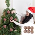 thumbnail image 1 of CEHVOM Christmas Decorations Indoor Outdoor,Christmas Tree Decorations,Exquisite Christmas Ball Creatives Design Holiday Party Venue Decorations Christmas Tree Hanging Decorations Gift Ball, 1 of 6