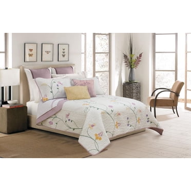 Safdie & Co. Home Deluxe Collection Multi Color 100% Polyester Quilt Set