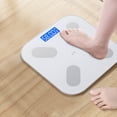 thumbnail image 1 of Aursykel Smart Digital Bathroom Body Weight and Percentage Scale with Bluetooth App Accurate High Precision Sensors Extra Large LED Display for Easy Reading Fitness Tracking and Customized Plans, 1 of 4