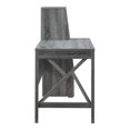 thumbnail image 4 of Furniture of America Axela Wood Multi-Storage Desk in Distressed Gray, 4 of 9