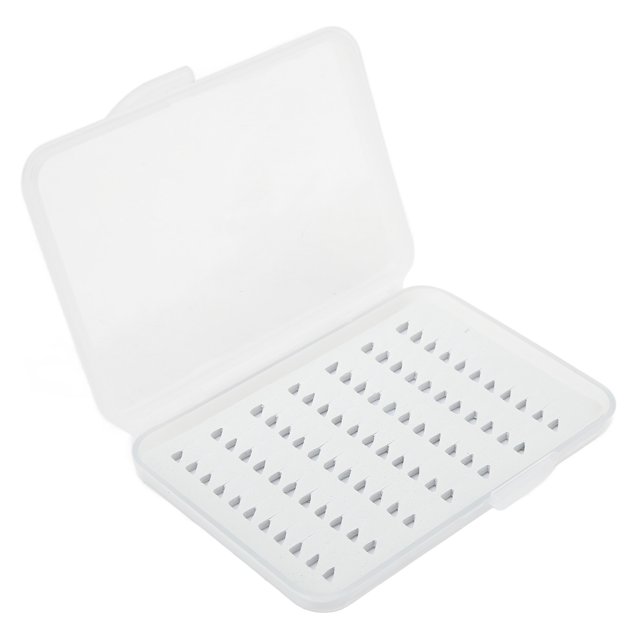 Fly Fishing Box, Fly Fishing Lures Box Sponge Inside Transparent Lid Waterproof For Freshwater S,M,L