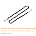 thumbnail image 3 of Unique Bargains Purse Chain Strap, 32' Purse Strap Shoulder Bag Replacement Strap, Black&Silver, 3 of 6