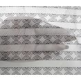 thumbnail image 4 of oneOone Viscose Chiffon Gray Fabric Geometric Block Craft Projects Decor Fabric Printed By The Yard 42 Inch Wide, 4 of 4