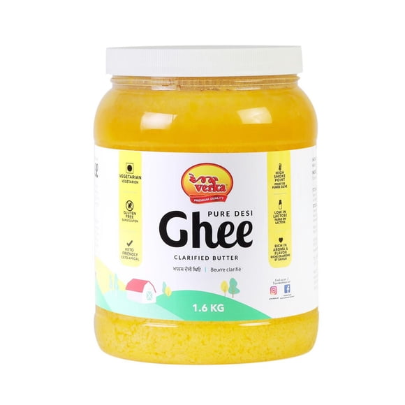 Verka Pure Desi Ghee - 3.5 LB 1.6KG