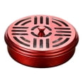 thumbnail image 1 of Yhmxh Home Essentials Home Appliances Classical Design Portable Mosquito Coil Box Iron Case With Lid Coil Holder, 1 of 1