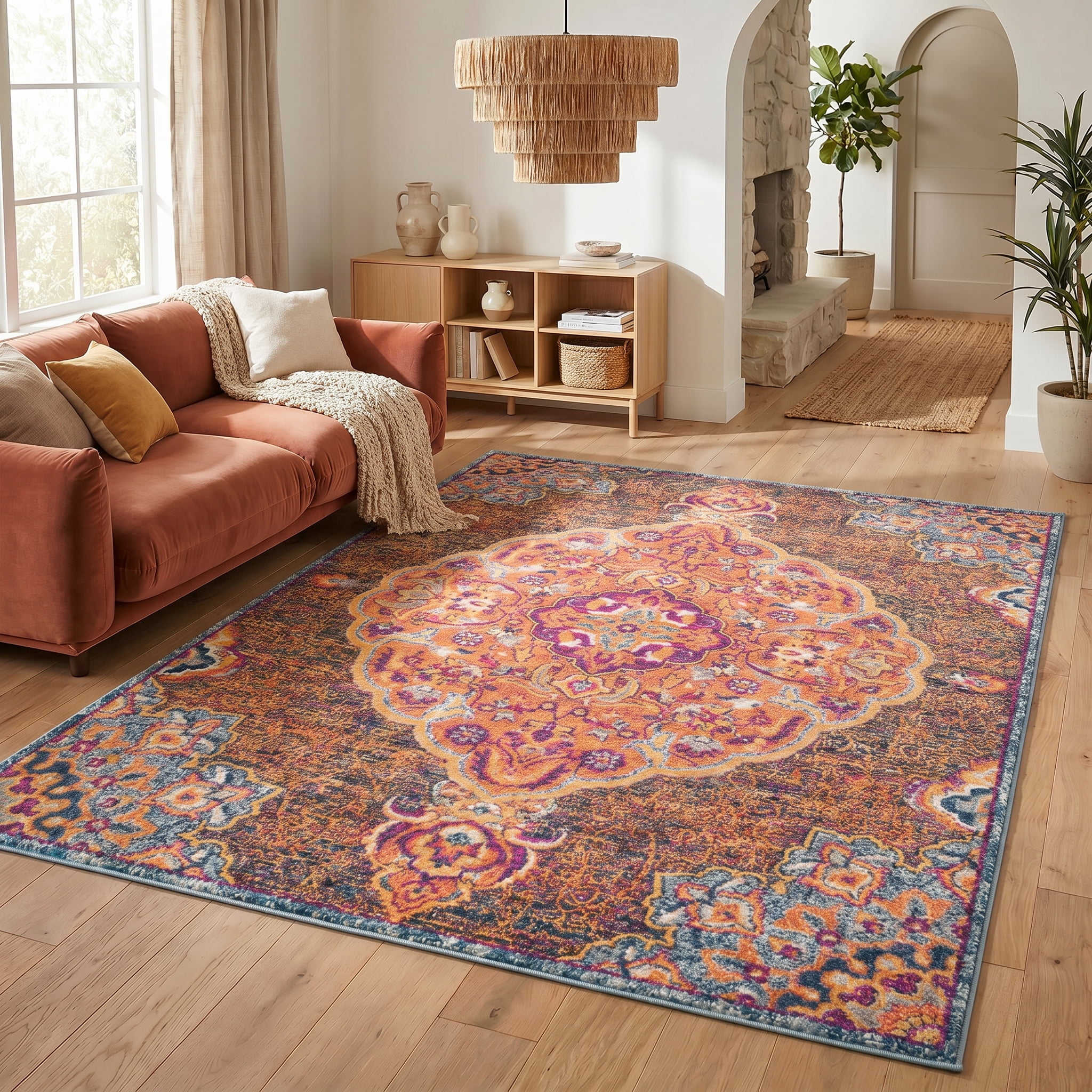 Rug Branch Savannah Collection Traditional Area Rug