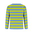 thumbnail image 3 of RXIRUCGD T-Shirt à Manches Longues pour Hommes, Col Rond, Imprimé, Chandail de Sport, Vert, Taille : 2TG, 3 of 4