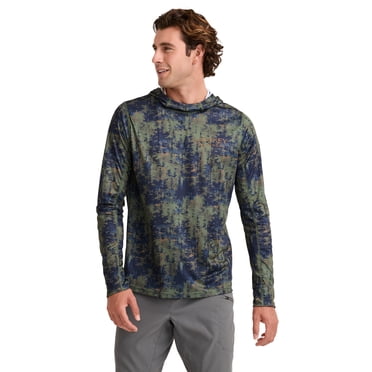 Jockey Outdoors Men's Long Sleeve Hooded Sun Shirt