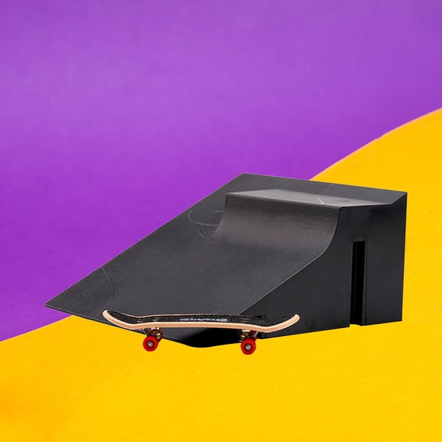 YANGHONGY Kit de Parcs de Skate Pièces de Rampe pour Planche à Doigts Rampe de Fingerboard Planche à Roulettes