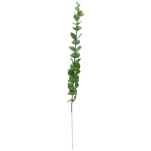 Birdeem Fausse Fleur Artificielle Simple 38 cm Décorative Mariage Fausses Feuilles Vertes Maison Fausse Fleur